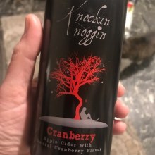 Knockin Noggin Cranberry Hard Cider 4pk 16oz Cans