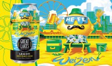 Great Lakes Lemon Hefeweizen 6pk 12oz Cans