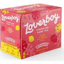 Loverboy Strawberry Lemonade Sparkling Hard Tea 6pk 11.5oz Cans