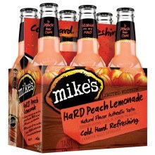 Mikes Hard Peach Lemonade 6pk 11.2oz Bottles