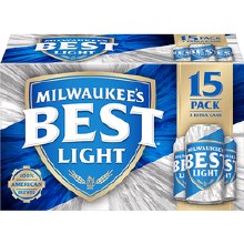 Milwaukee's Best Light 15pk 12oz Cans