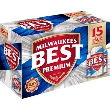 Milwaukee's Best Premium Lager 15pk 12oz Cans