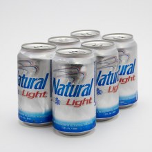 Natural Light 6pk 12oz Cans