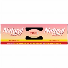 Natural Light "Naturdays" Strawberry Lemonade 24pk 12oz Cans