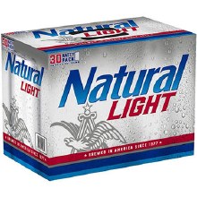 Natural Light 30pk 12oz Cans