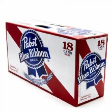 Pabst Blue Ribbon 18pk 12oz Cans