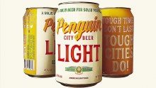 Penguin City Light American Lager 6pk 12oz Cans