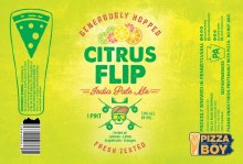 Pizza Boy Citrus Flip IPA 4pk 16oz Cans