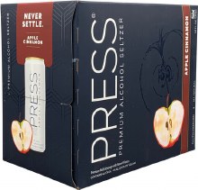 Press Apple Cinnamon Seltzer 6pk 12oz Cans