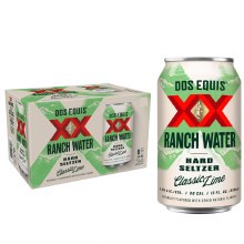 Dos Equis Classic Lime Ranch Water Hard Seltzer 6pk 12oz Cans