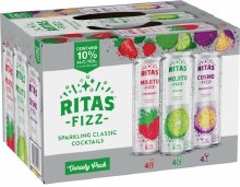 Rita Fizz Sparkling Variety 12pk 12oz Cans