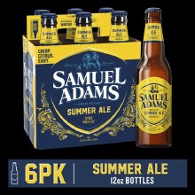 Sam Adams Summer Citrus Wheat Ale 6pk 12oz Bottles
