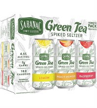 Saranac Green Tea Spiked Seltzer Variety 12pk 12oz Cans