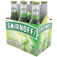 Smirnoff Ice Green Apple 6pk 11.2oz Bottles