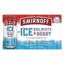 Smirnoff Red White & Berry 8pk 16oz Cans