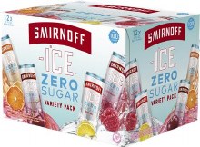 Smirnoff Ice Zero Sugar Variety 12pk 12oz Cans