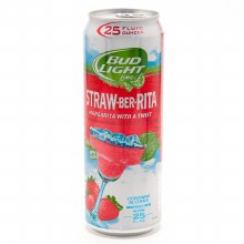 Bud Light Straw-Ber-Rita 25oz Can