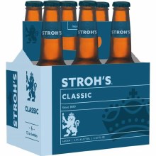 Strohs 6pk 12oz Bottles