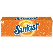 Sunkist Orange 12pk 12oz Cans