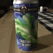 Rusty Rail Tasting Colors Tart Blueberry and Key Lime Ale 16oz Can