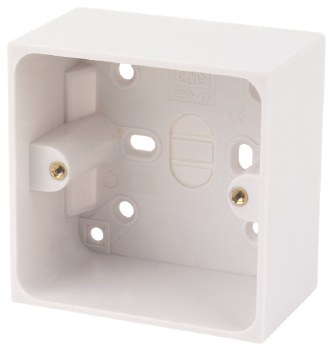 1G 47mm Pattress Box