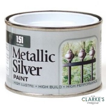 151 Coatings Metallic Silver Paint 180 ml