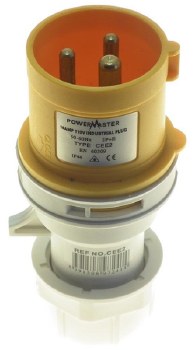 16A Industrial Plug 110V