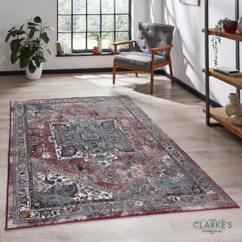16th Avenue 92DA Fuschia/Blue Rug 120 x 170cm