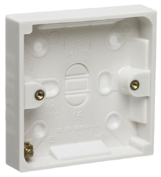 1G 16mm Pattress Box