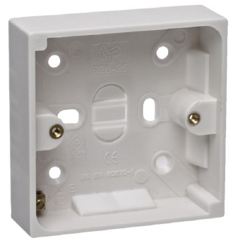 Pattress Box 1 Gang 25mm