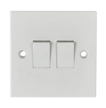 2 Gang 2 Way Lights Switch