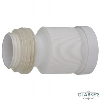 Easi Plumb Pan Connector Flexible 4"