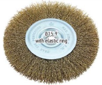 F.F. Group Wheel Wire Brush 150mm