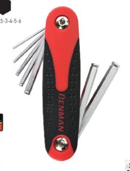 Benman Folding Hex Key Set