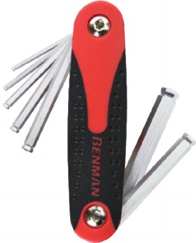 Benman Folding Hex Key Set