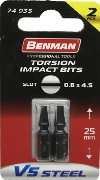 Benman Impact Bits Slot 0.6x4.5mm