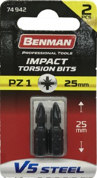 Benman Impact Bits Pozi PZ1