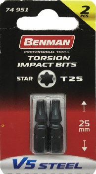 Benman Impact Bits Star T25