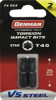 Benman Impact Bits Star T40