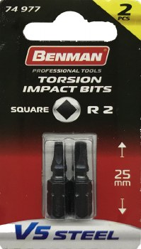 Benman Impact Bits Square R2