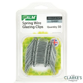 ALM Spring Wire Greenhouse Glazing Clips
