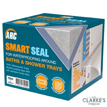 ARC Bath and Shower Waterproofing Smart Seal 2.5m x 120mm