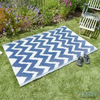 Alfresco Zigzag Outdoor Rug 120 x 180cm