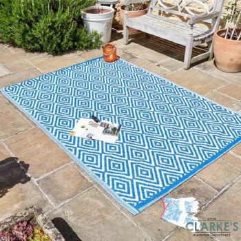 Alfresco Jumbo Adana Outdoor Rug 150 x 210cm
