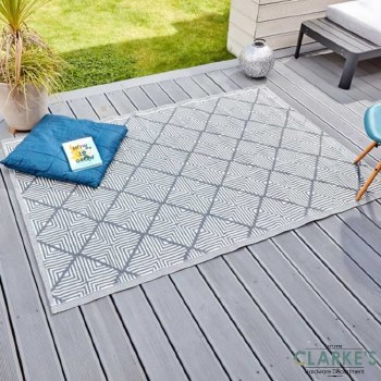 Alfresco Jumbo Alexandria Outdoor Rug 150 x 210cm