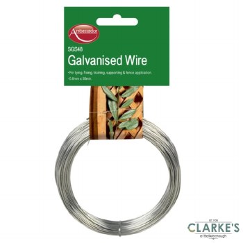 Ambassador Galvanised Wire 0.9mm x 50 Meter