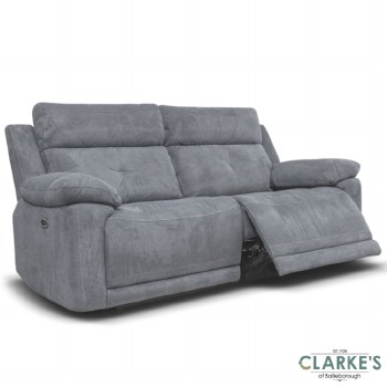 Ancona 3 seater sofa grey