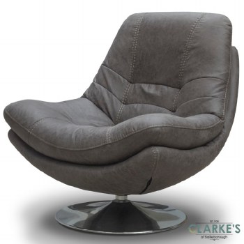 Axis Swivel Chair Dark Grey