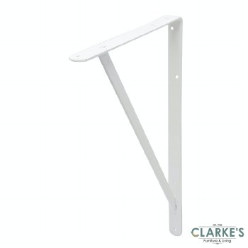 Industrial Shelf Bracket White 33 x 50 cm