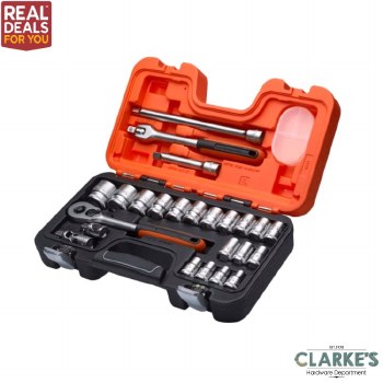 Bahco S240 1/2in Socket Set 24 Piece